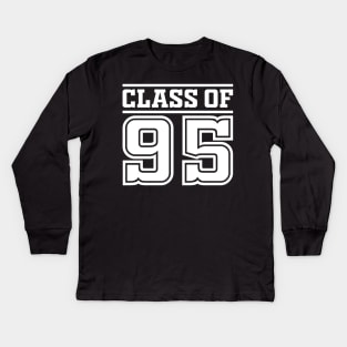 Class of 95 25 Year Reunion Kids Long Sleeve T-Shirt